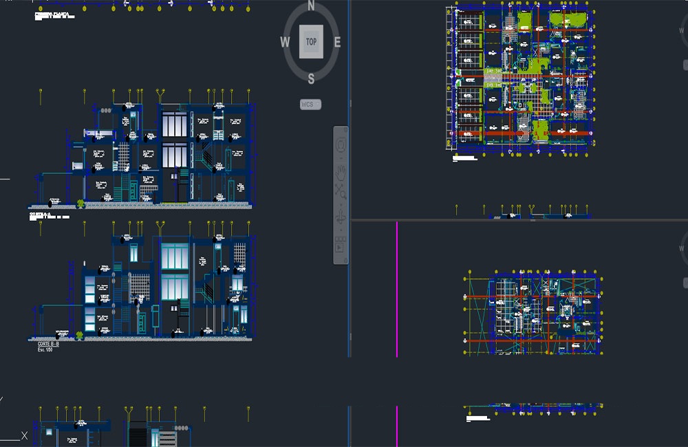 دانلود پروژه رزیدنس DWG | Residence Project Drawing File